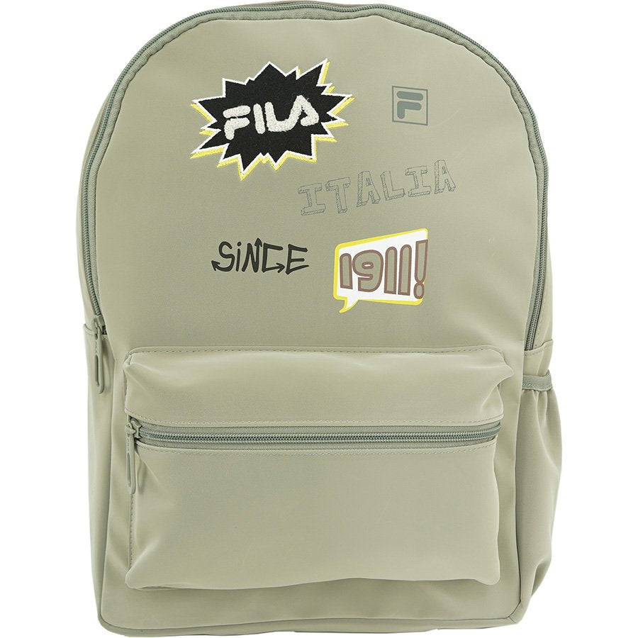 תיק גב פילה פאצ'ים אפור אבן