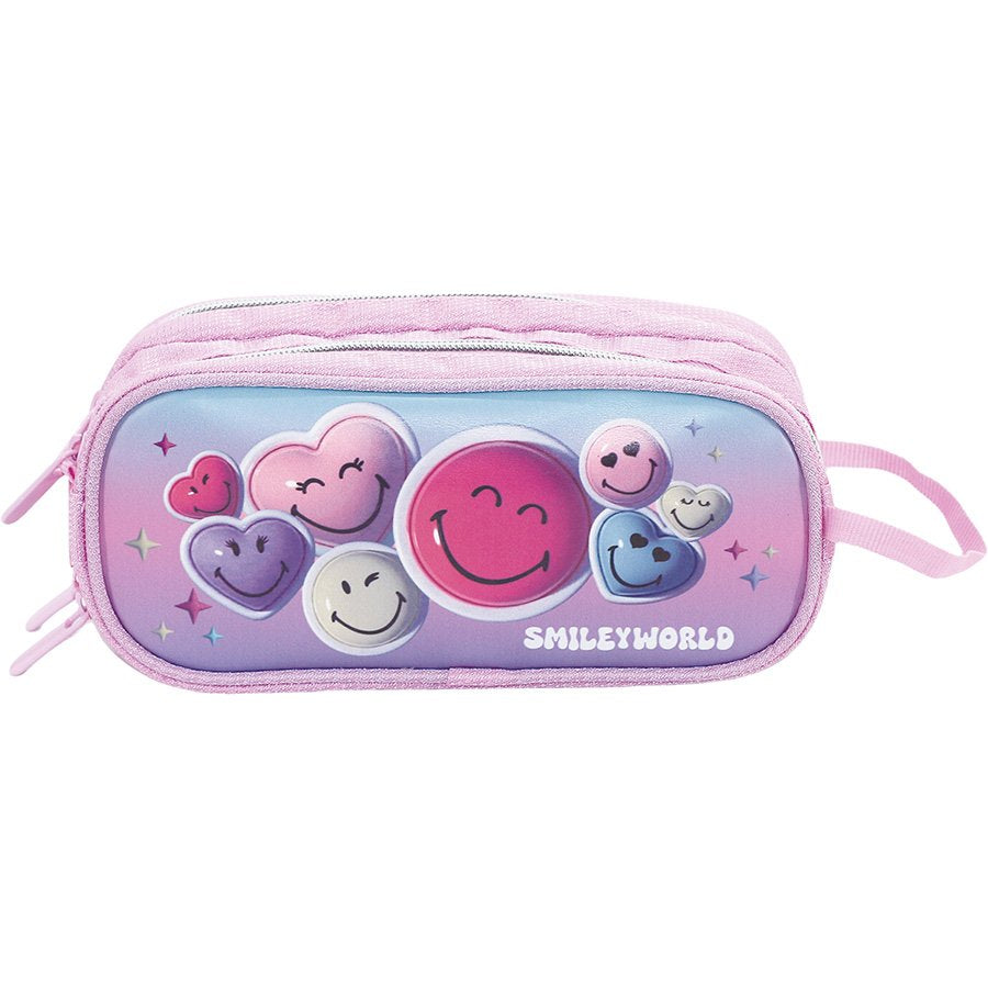 קלמר 4תאים סמיילי בועות