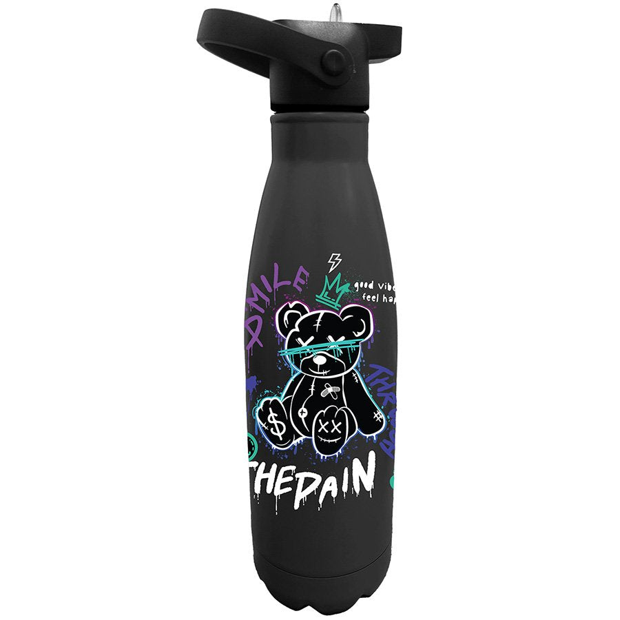 בקבוק נירוסטה עם ידית דובי