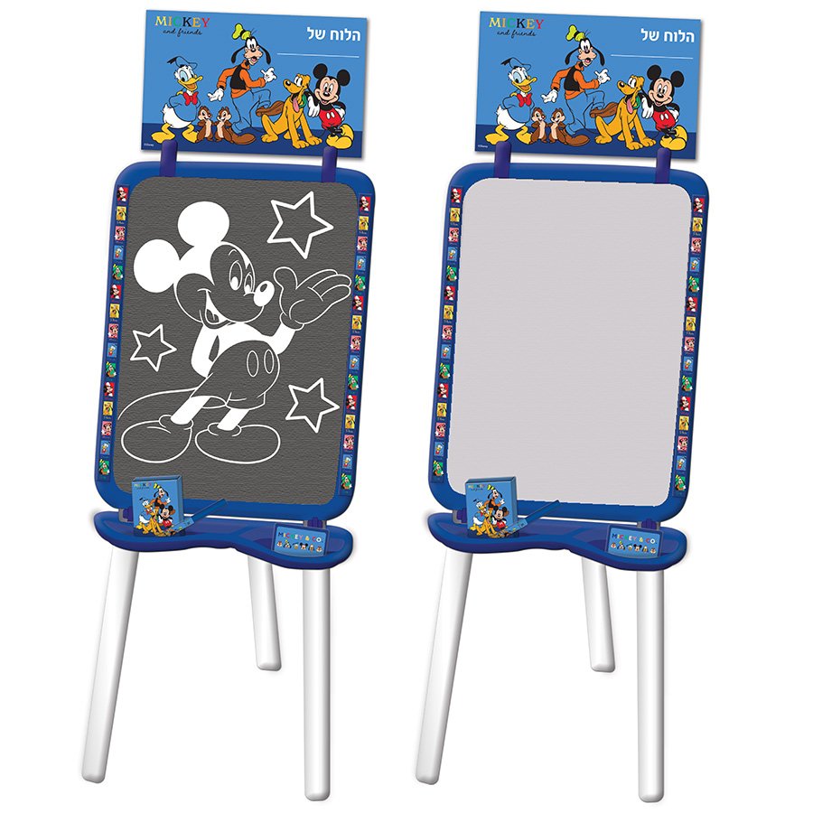 לוח ציור דו צדדי מיקי