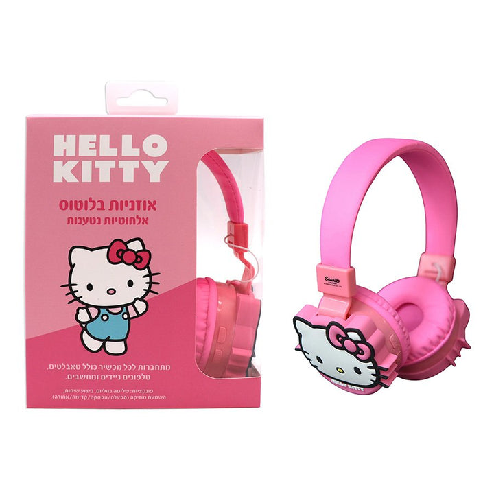 אוזניות בלוטוס צורניות הלו קיטי