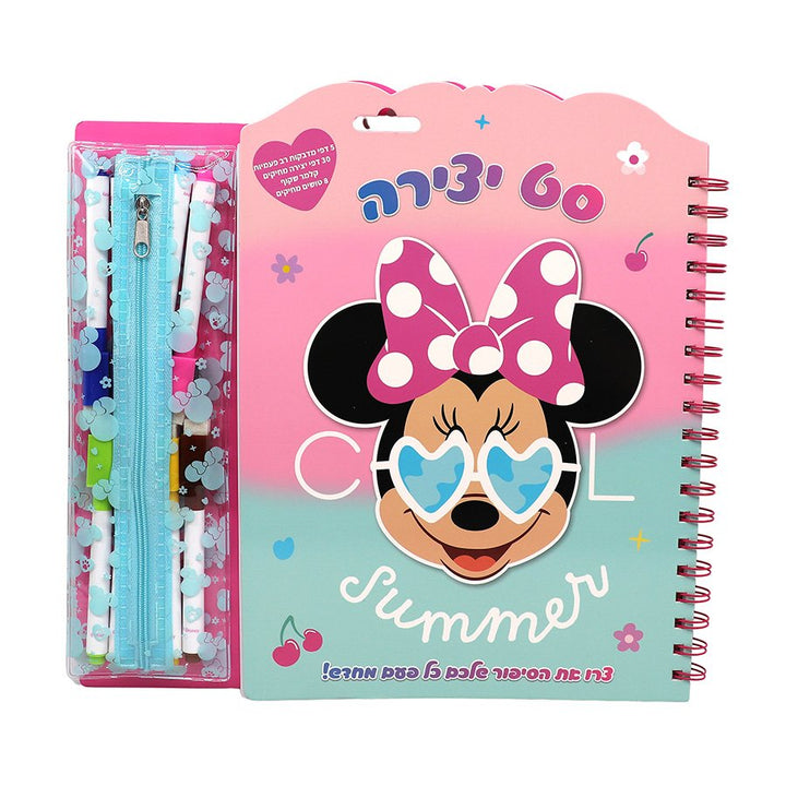 סט יצירה עם קלמר וטושים מחיקים מיני מאוס
