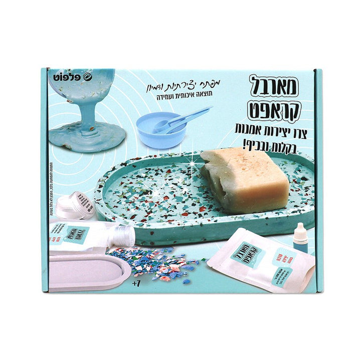 מארבל קראפט יצירת מגש דקורטיבי