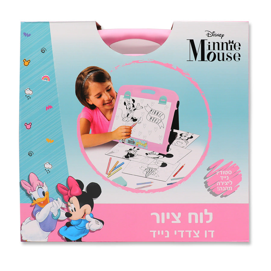 לוח ציור דו צדדי נייד מיני מאוס