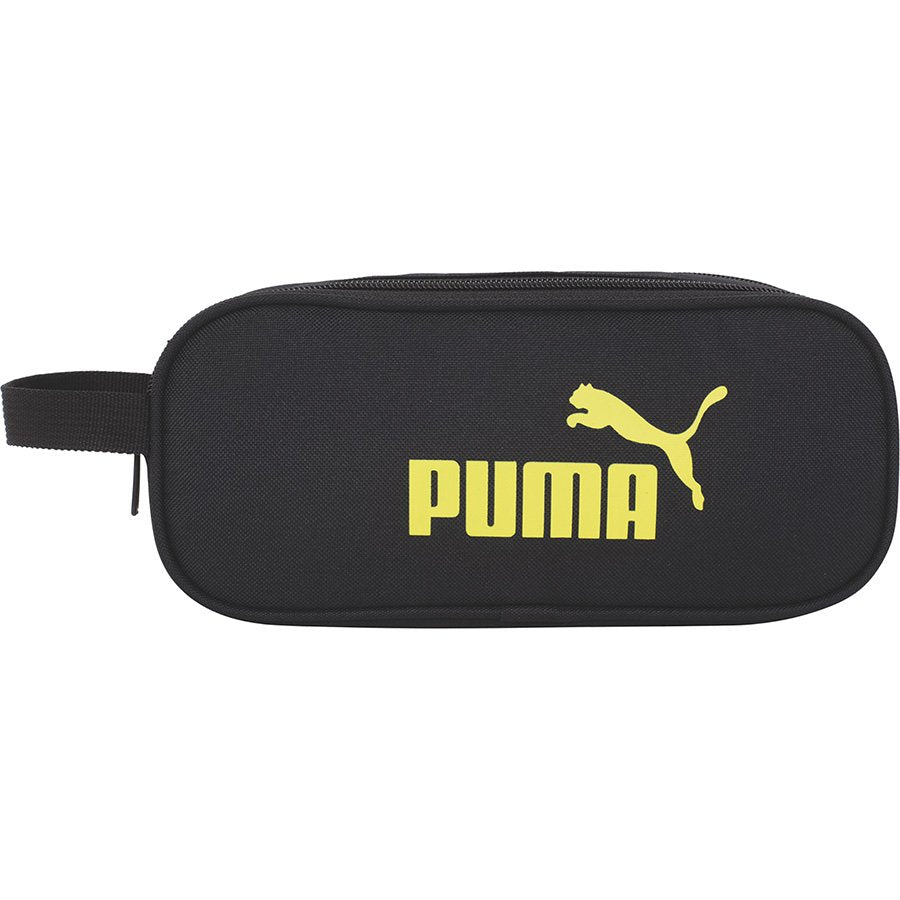 קלמר פומה שחור כיתוב צהוב