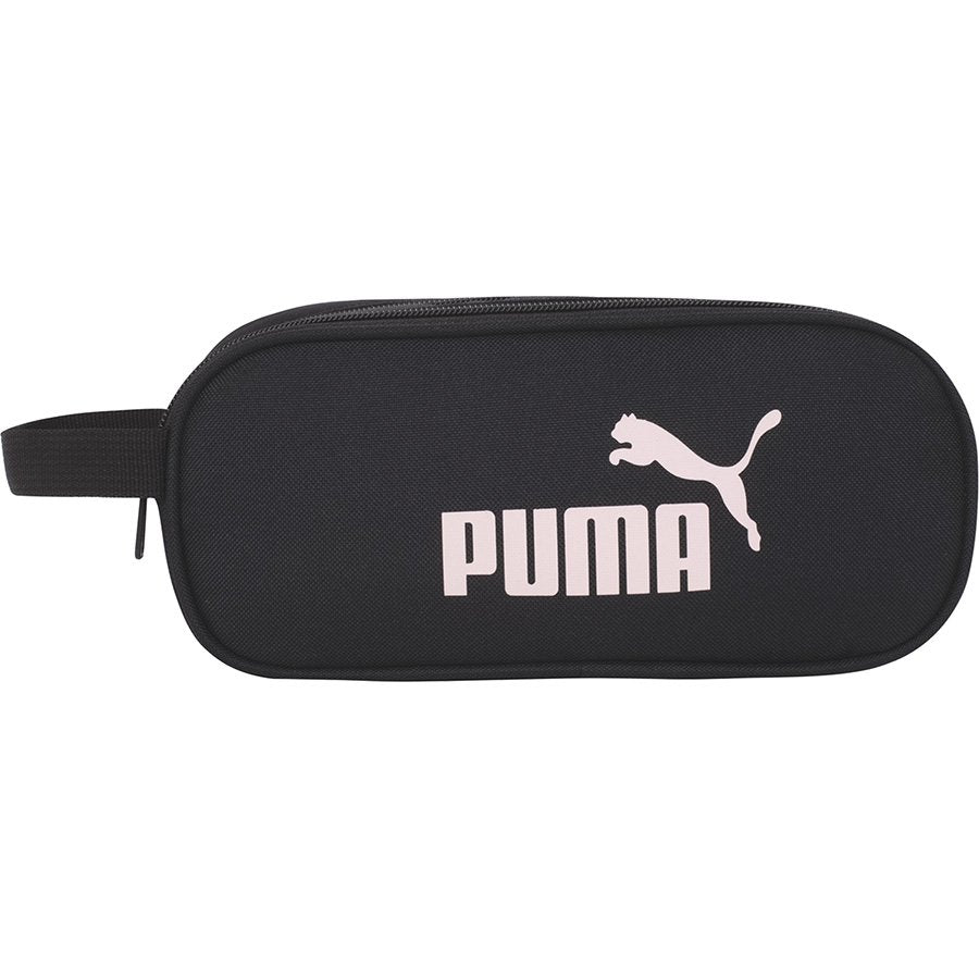 קלמר פומה שחור כיתוב ורוד