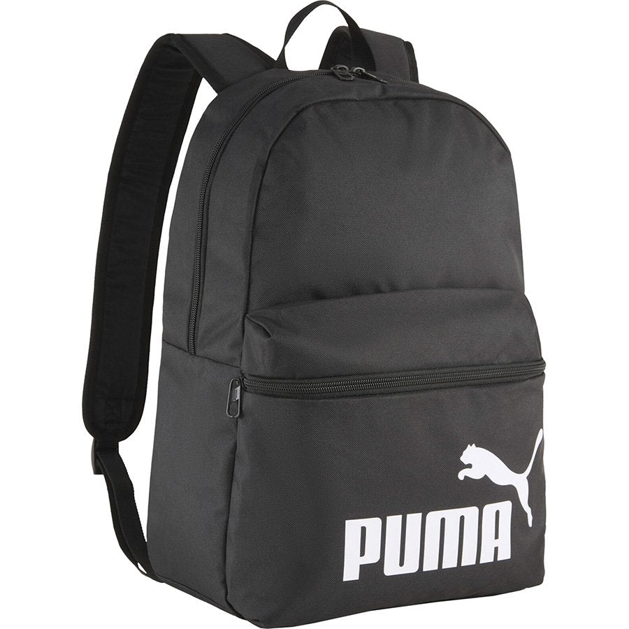 תיק גב פומה שחור כיתוב לבן