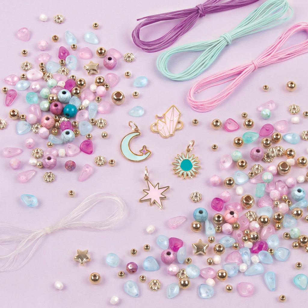 ערכה להכנת צמידים אבני שמיים מייק איט ריל