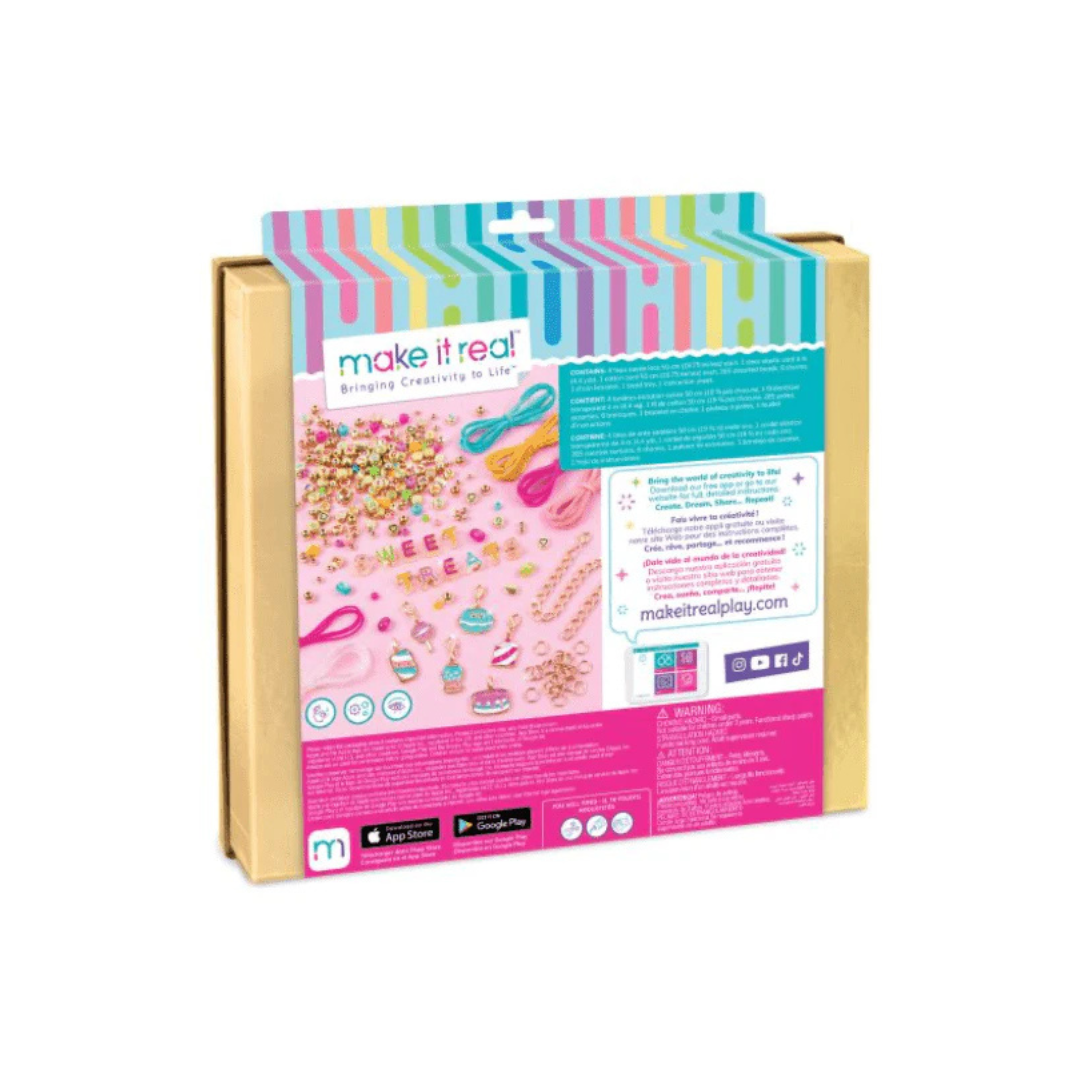 ערכה להכנת צמידים ממתקים מתוקים מייק איט ריל