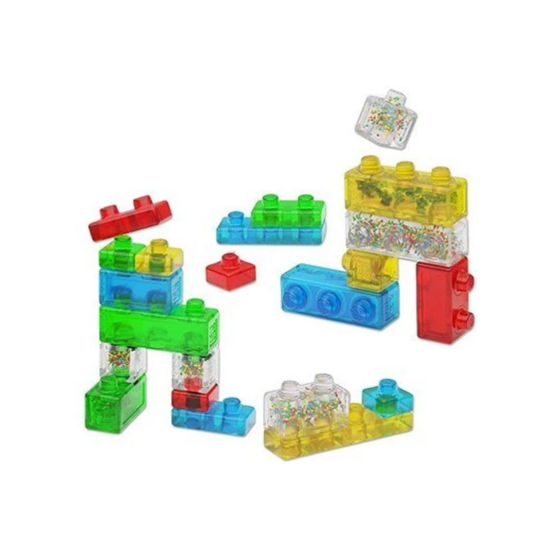 חושים ג'לי בלוקס קוביות בנייה מארז קטן